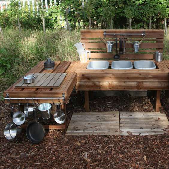 Encourage Outdoor Play with Mud Kitchens